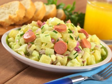 Kartoffelsalat mit Fleischwurst